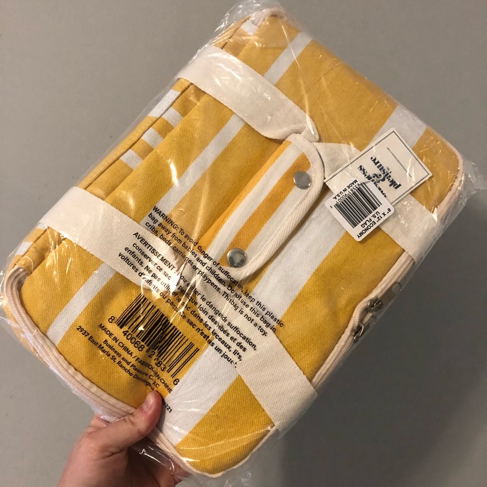 Yellow Cooler Bag